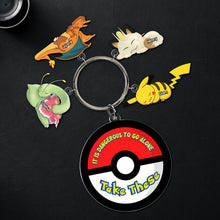 Load image into Gallery viewer, Custom Movie Fan Keychain with Iconic Characters Keychains PopCulturePrints
