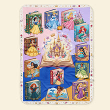 Load image into Gallery viewer, Unleash the Magic: Fairytale Princess Dream Blanket - Personalized Gift for Fantasy Lovers Blanket PopCulturePrints
