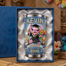 Load image into Gallery viewer, Celebrate Success with Your Personalized Space Buddy Graduation Tumbler - Perfect Gift for Graduates!
