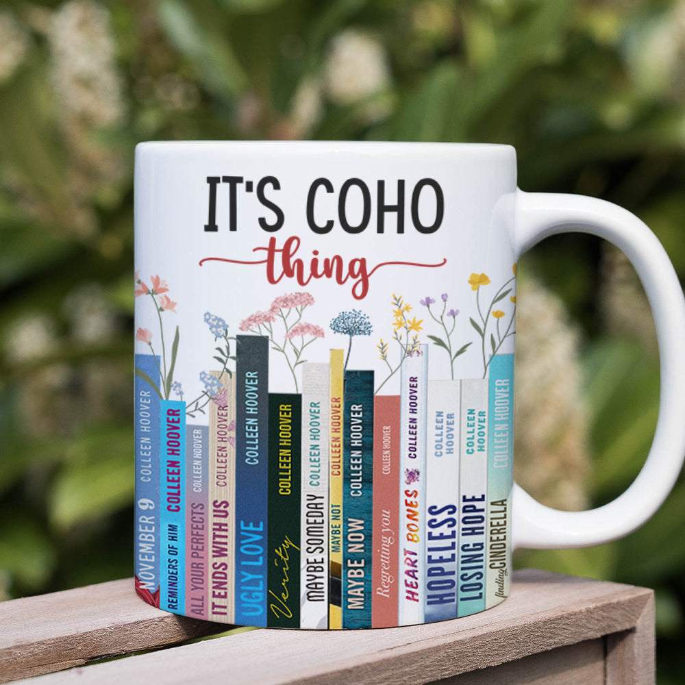 Personalized CoHo Book Lovers Mug – Perfect Gift for Avid Readers Coffee Mug PopCulturePrints