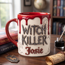 Load image into Gallery viewer, Unleash Your Dark Side with the Witch Killer Mug - Personalized Gift for All Occasions Coffee Mug PopCulturePrints
