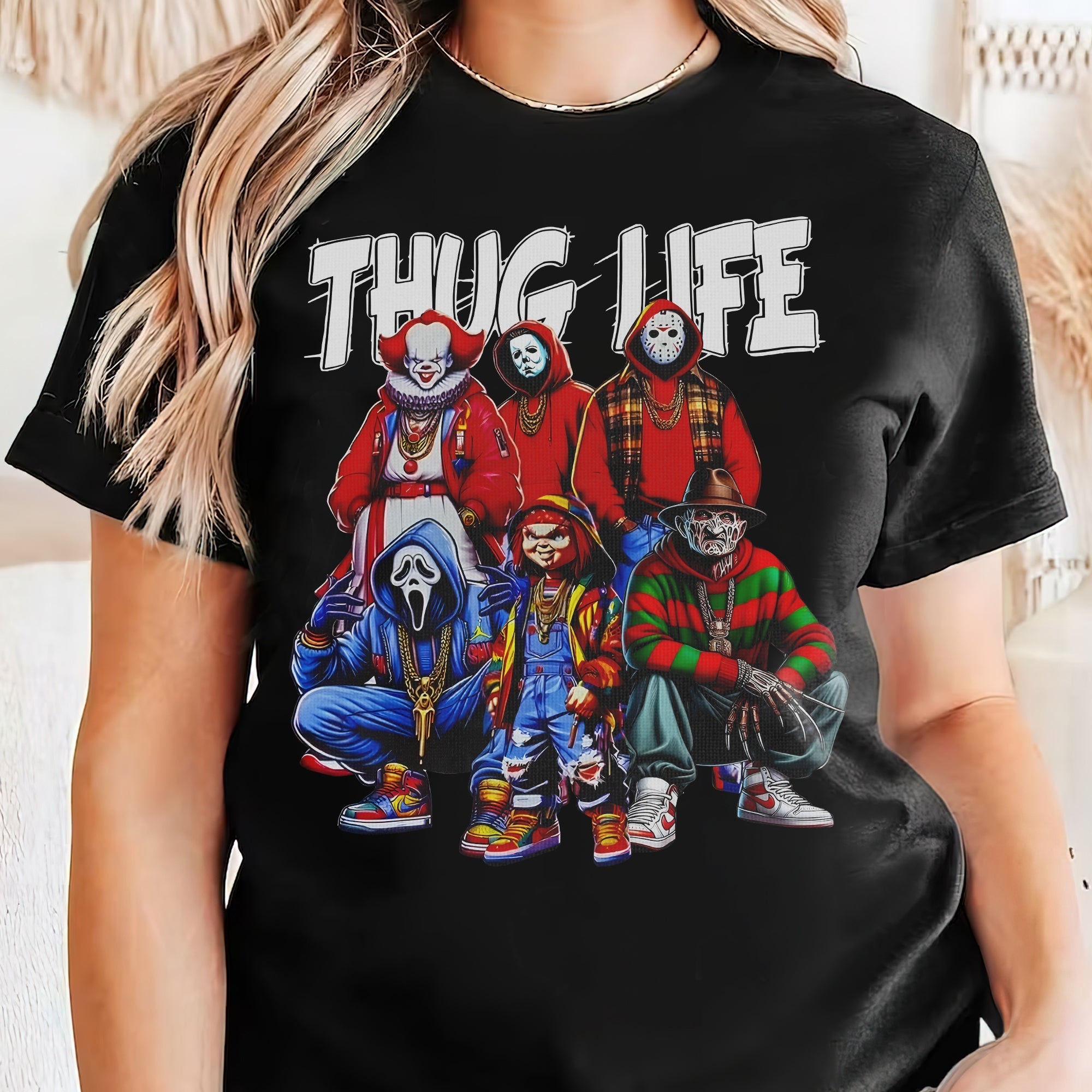 Horror Film Thug Life Halloween Hoodie