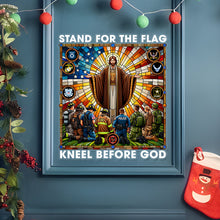 Load image into Gallery viewer, First Responders Tribute Decal - Honor and Faith Decal Sticker PopCulturePrints
