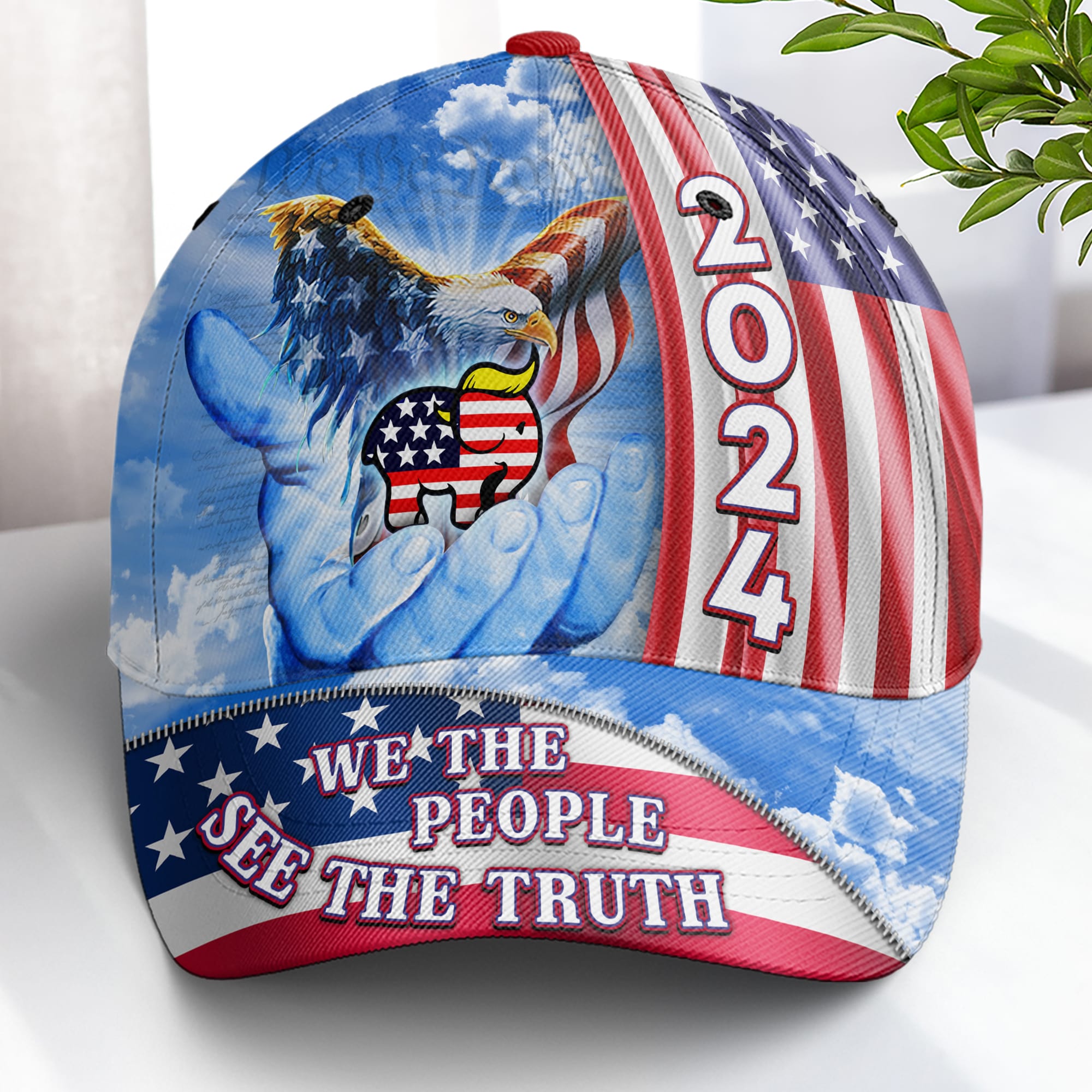 Personalized 2024 Patriotic Classic Cap