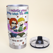 Load image into Gallery viewer, Personalized Couple Tumbler - I Instantly Knew You Were The One Tumbler Cup PopCulturePrints
