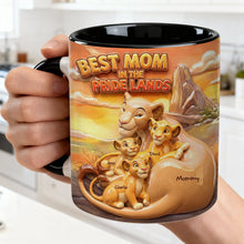 Load image into Gallery viewer, Best Mom In The Pride Lands - Personalized Coffee Mug for Mother’s Day Coffee Mug PopCulturePrints
