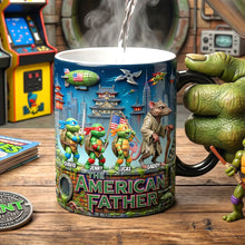 Load image into Gallery viewer, "Celebrate Your Inner Hero" - American Tactical Dad Squad Magic Mug - Personalized Gift for Dads, Grandpas, and More Coffee Mug PopCulturePrints
