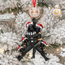 Load image into Gallery viewer, “Celebrate Your Family’s Cosmic Connection” - Personalized Cosmic Family Tree Ornament - Custom Gift for Family Members Ornament PopCulturePrints
