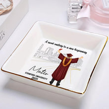 Load image into Gallery viewer, A Sweet Ending To A New Beginning - Personalized Ring Dish Ring Dish PopCulturePrints
