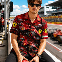 Load image into Gallery viewer, Race Day Hawaiian Shirt - Personalized Gifts For Racing Lovers 02NALU020726 Hawaiian Shirts PopCulturePrints
