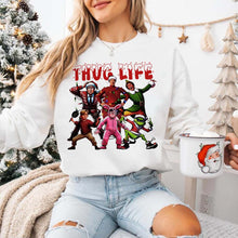 Load image into Gallery viewer, Thug Life Christmas Sweatshirt Shirts PopCulturePrints
