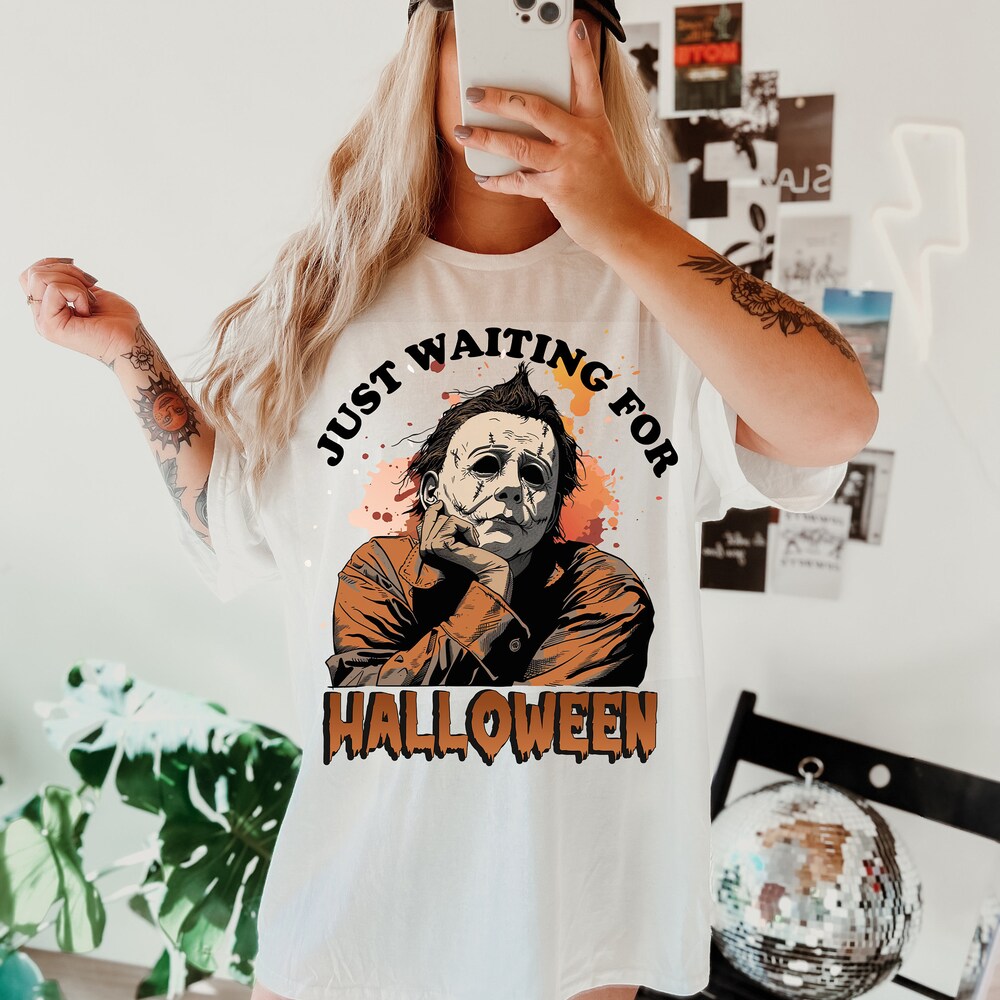 Waiting for Halloween Like T-Shirt