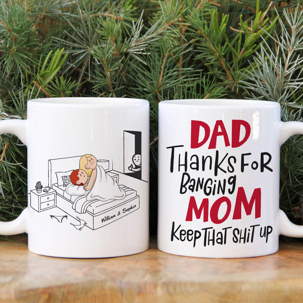 Funny Personalized Couple Coffee Mug - Perfect Gift for Relationships Coffee Mug PopCulturePrints