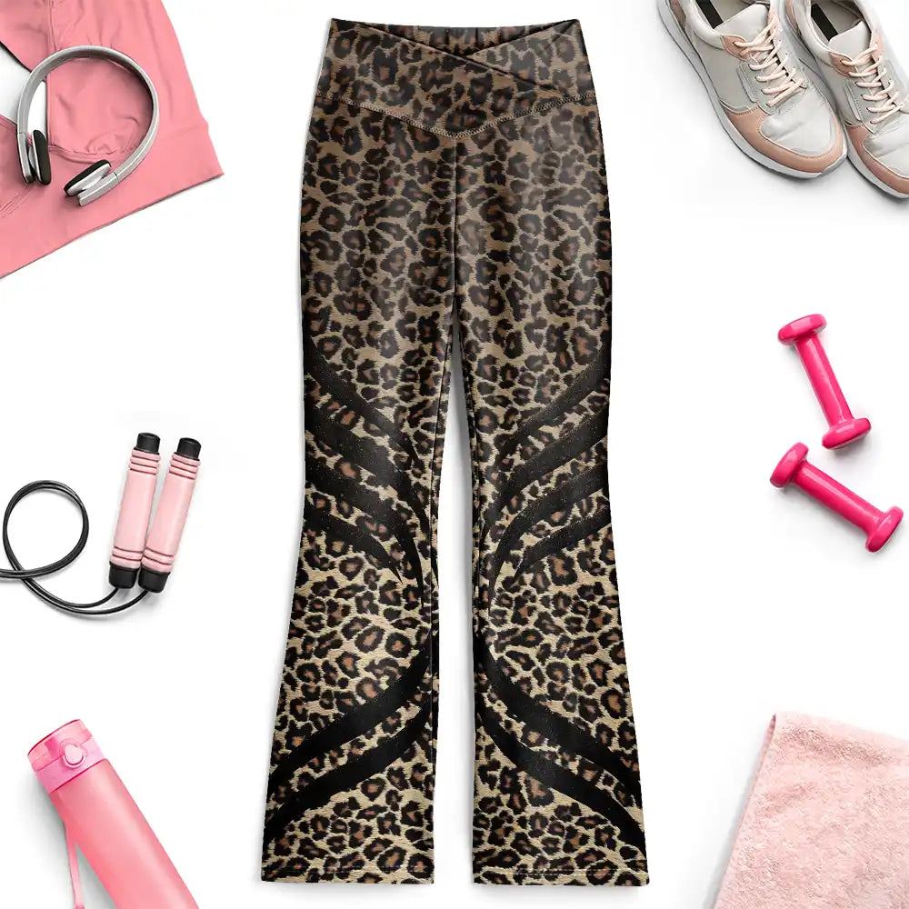 Funny 'Own My Heart & My Cheeks' Personalized Leggings - Custom Gift for Couples Leggings PopCulturePrints