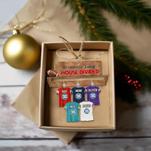 Load image into Gallery viewer, Custom Family Christmas Ornament for American Football Lovers Ornament PopCulturePrints
