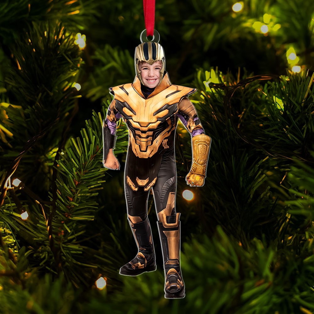 Custom Superhero Christmas Ornaments for Kids Ornament PopCulturePrints