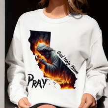 Load image into Gallery viewer, Pray for California Los Angeles Fire Shirt - God Help Them Shirts PopCulturePrints
