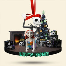 Load image into Gallery viewer, Touch of Love Christmas Ornament - Personalized Gift for Couples Ornament PopCulturePrints
