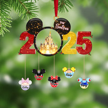 Load image into Gallery viewer, Celebrate Family Togetherness with Our Personalized Family Acrylic Christmas Ornament Ornament PopCulturePrints
