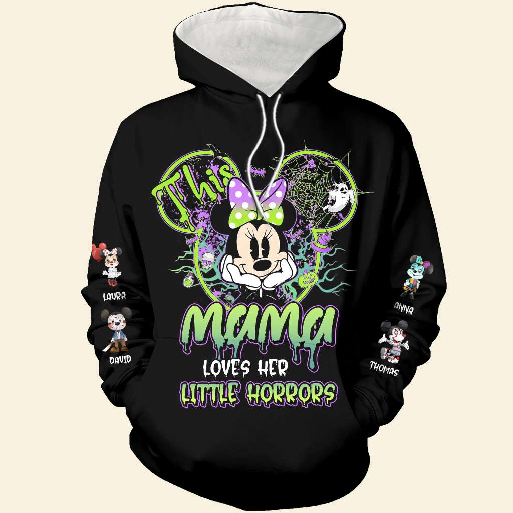 Personalized Spooky Mama Halloween Hoodie