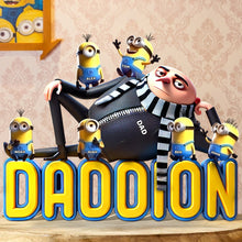 Load image into Gallery viewer, “Celebrate the Best Dad Ever!” - Personalized Daddion Acrylic Plaque - Gift for Dad, Grandpa &amp; All Father Figures Shaped Plaques PopCulturePrints
