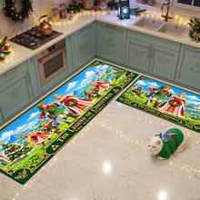 Load image into Gallery viewer, “Create Magical Moments!” - Family Journey Through Another World Runner Rug - Personalized Christmas Gifts Doormat PopCulturePrints
