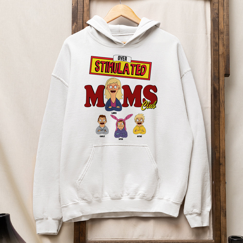 "Join the Overstimulated Moms Club!" - Personalized Funny Shirt for Moms, Great Gift for Mom, Grandma, and More! Shirts PopCulturePrints