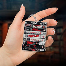 Load image into Gallery viewer, Vintage Horror Film Collection Keychain - Perfect Gift for Movie Buffs
