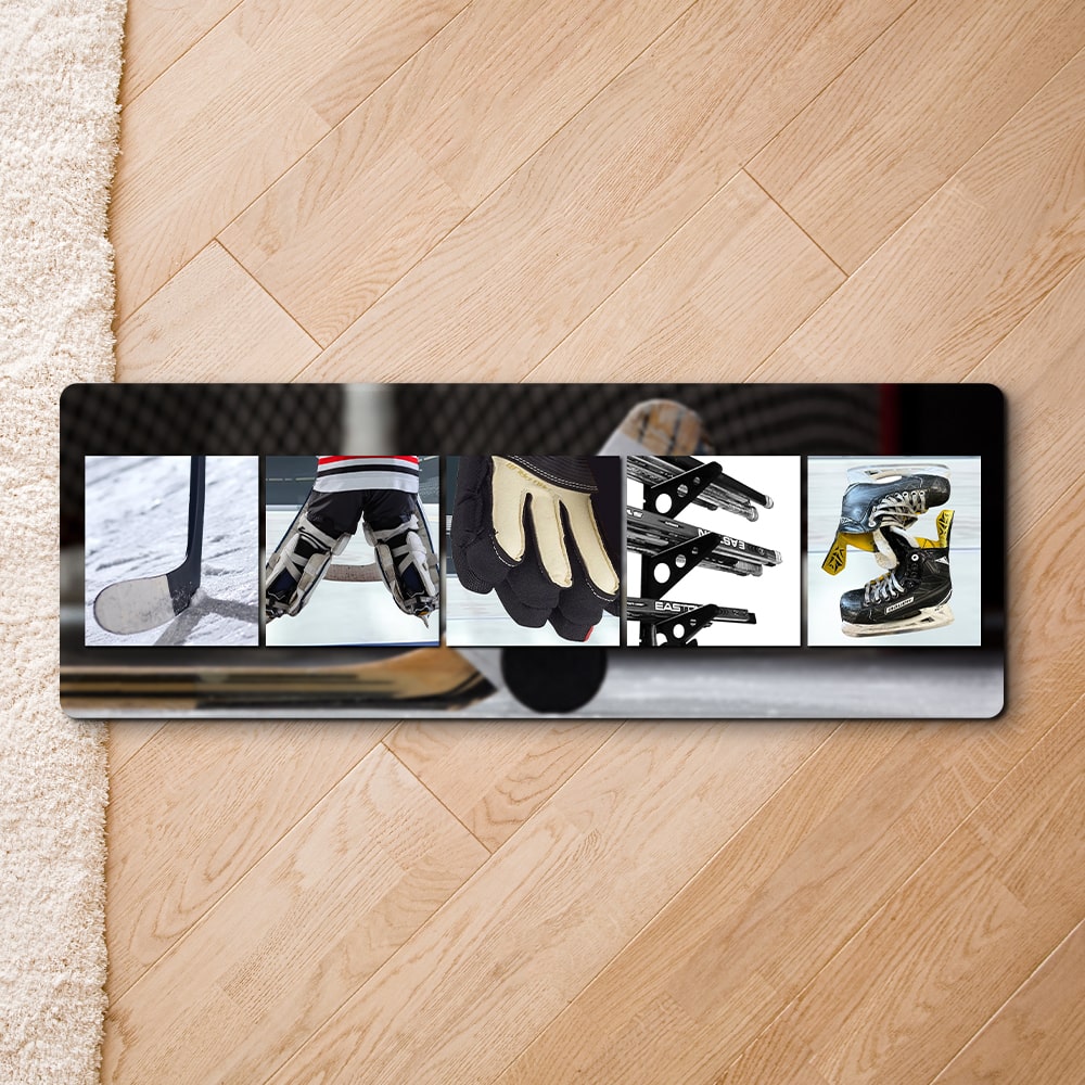 Custom Ice Hockey Name Art Metal Sign Metal Signs PopCulturePrints