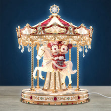 Load image into Gallery viewer, “Create Magical Memories” - Personalized Carousel Couple Light Box - Custom Gift for Couples and Loved Ones Light Box PopCulturePrints
