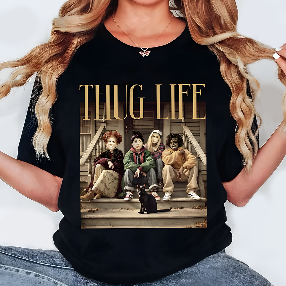 Retro Thug Life Pop Culture T-Shirt for Fans