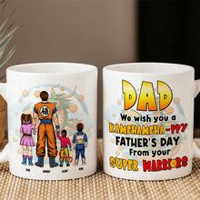 Load image into Gallery viewer, Custom Father&#39;s Day Mug - Anime Super Warriors Gift Coffee Mug PopCulturePrints
