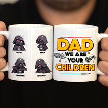 Load image into Gallery viewer, Super Dad Custom Coffee Mug for Father&#39;s Day Coffee Mug PopCulturePrints
