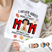 Load image into Gallery viewer, I Never Asked to Be The World&#39;s Best Mom - Personalized Shirt for Mom, Gift for Grandma AOP Products PopCulturePrints
