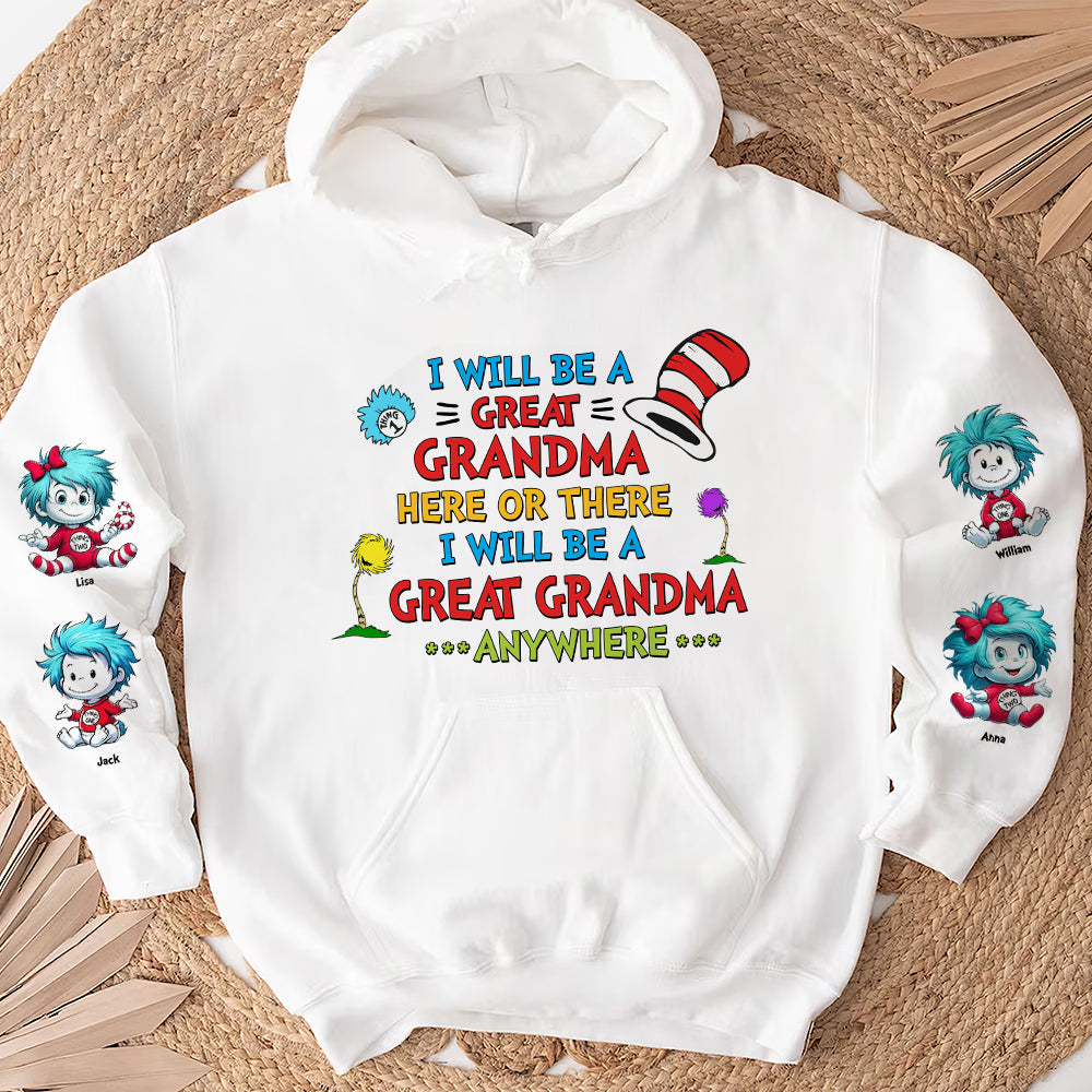 Personalized Dr. Seuss-Inspired Grandma Hoodie