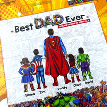 Load image into Gallery viewer, Best Dad Ever - A Custom Sliding Puzzle for Super Dads and Grandpas Sliding Puzzle PopCulturePrints

