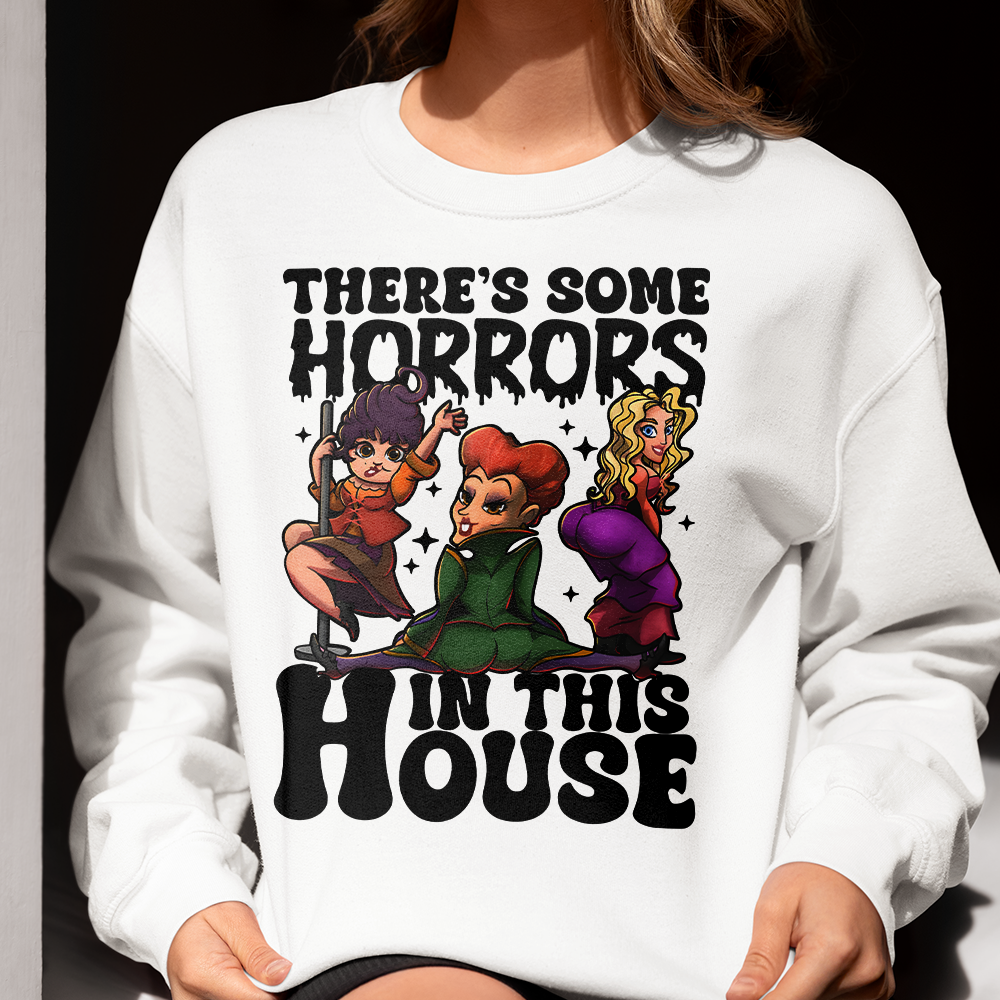 Funny 'Some Horrors In This House' Halloween Shirt