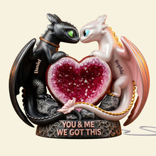 Load image into Gallery viewer, Love Unleashed: Heartflow Together Acrylic Light Box - Personalized Gift for Couples Light Box PopCulturePrints
