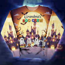 Load image into Gallery viewer, “Grandma’s Boo Crew” – Personalized 3D Shirt for Spooky Occasions AOP Products PopCulturePrints
