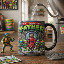 Load image into Gallery viewer, Just Turtley Awesome - Personalized Magic Ceramic Coffee Mug for Dads Coffee Mug PopCulturePrints
