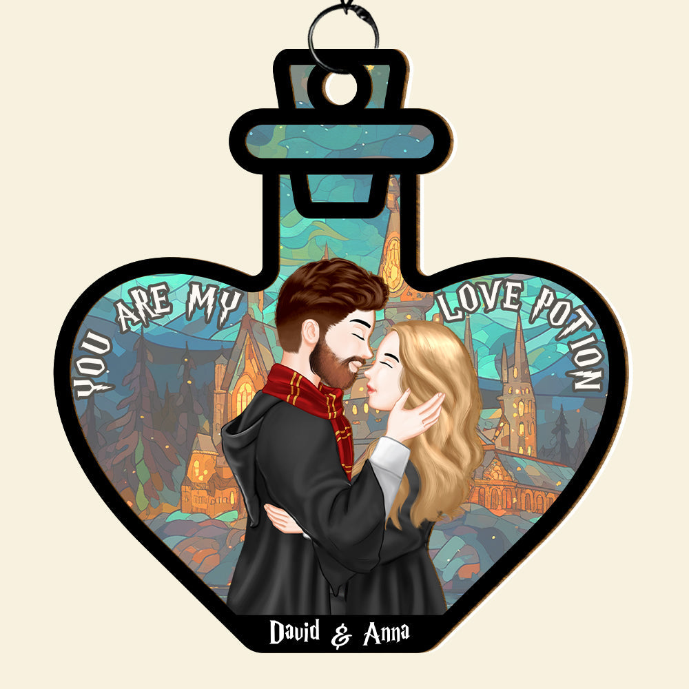 Personalized Love Potion Ornament - Harry Potter Inspired Gift