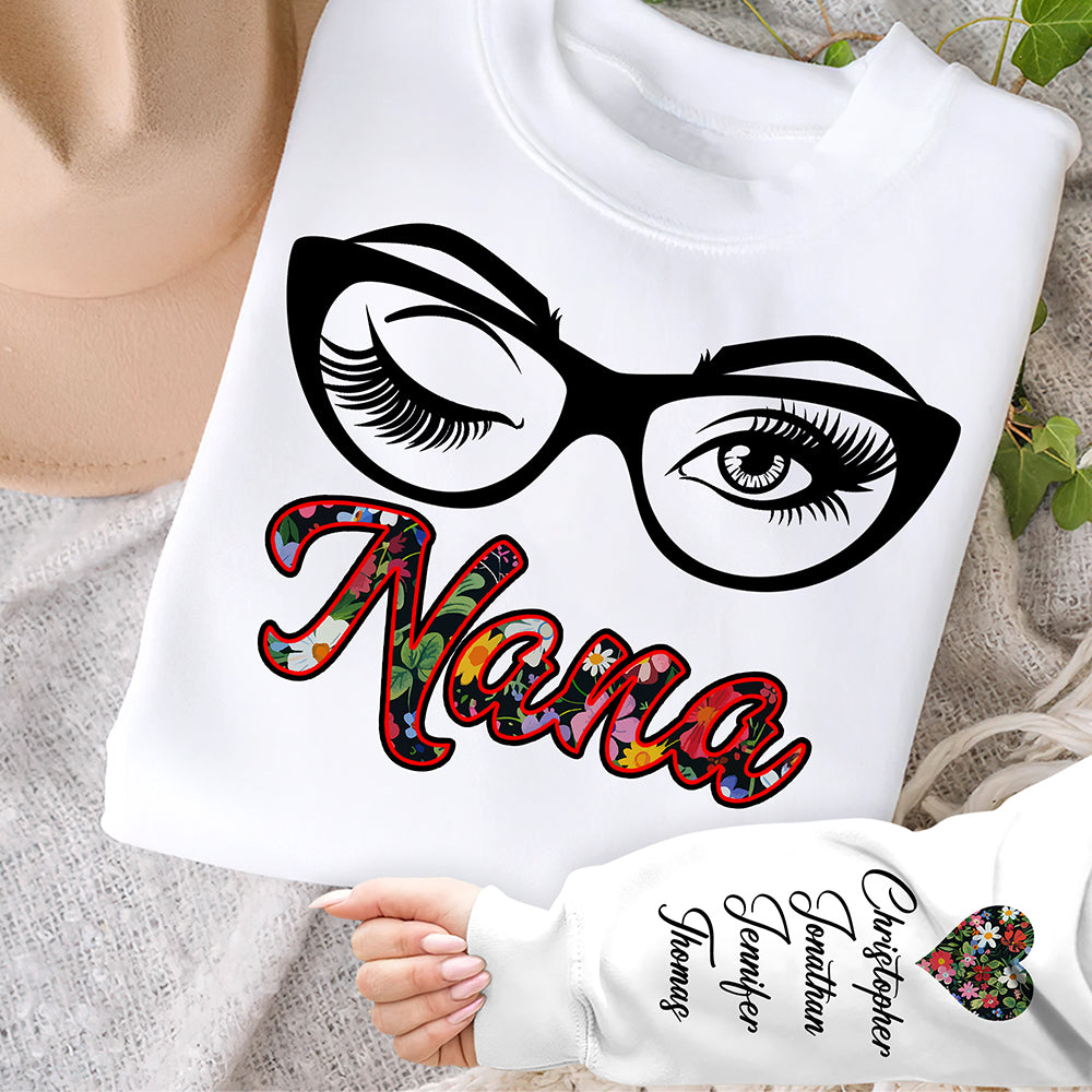 "Show Your Love with a Personalized Touch!" - Custom Mama Hoodie - Perfect Gift for Mom and Grandma AOP Products PopCulturePrints