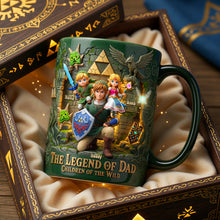 Load image into Gallery viewer, Embrace the Legend of Dad - Personalized Magic Mug for Every Hero Coffee Mug PopCulturePrints
