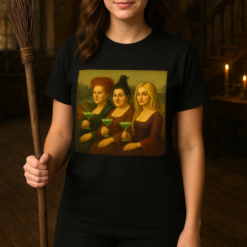 Sip & Spell: Witchy Friendship 2D Shirt - Personalized Gift for Friends Shirts PopCulturePrints