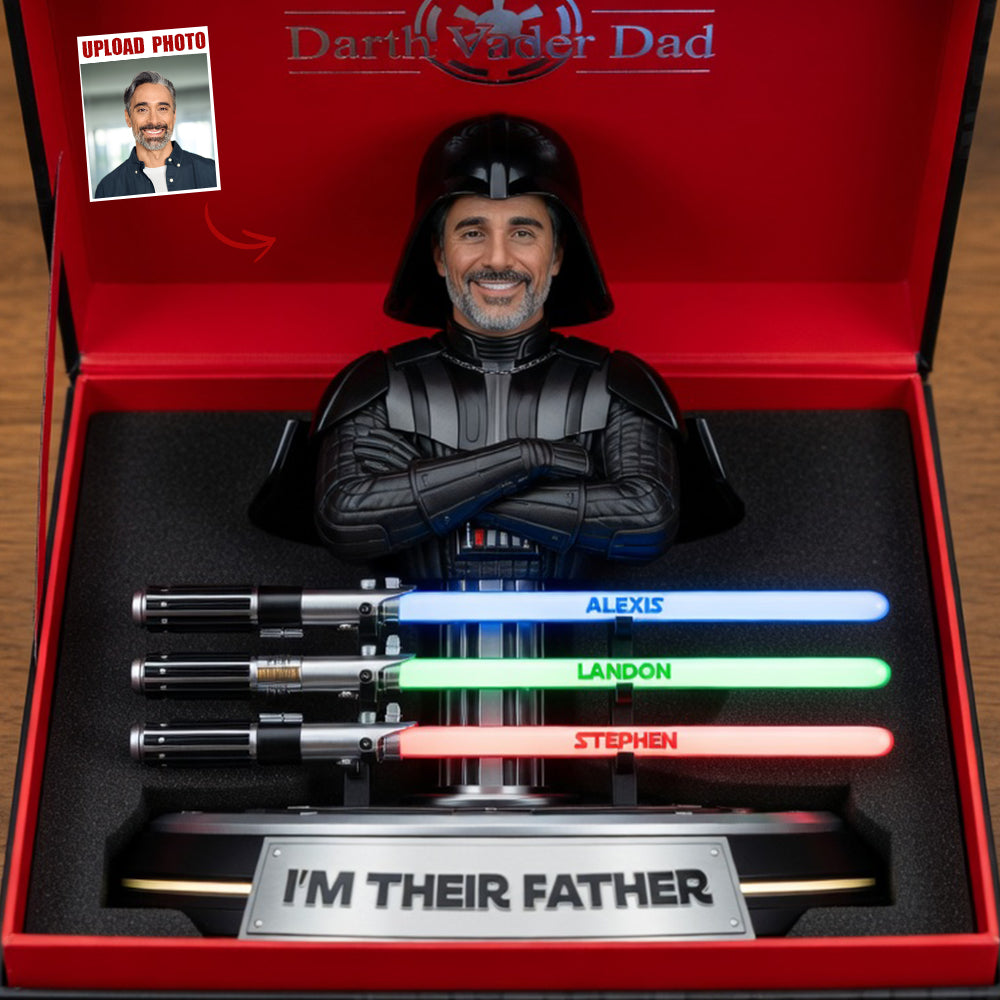 “I’m Their Father” - Unique Personalized Gifts - Custom Universe Acrylic Plaque for Dad, Grandpa, and More! Shaped Plaques PopCulturePrints