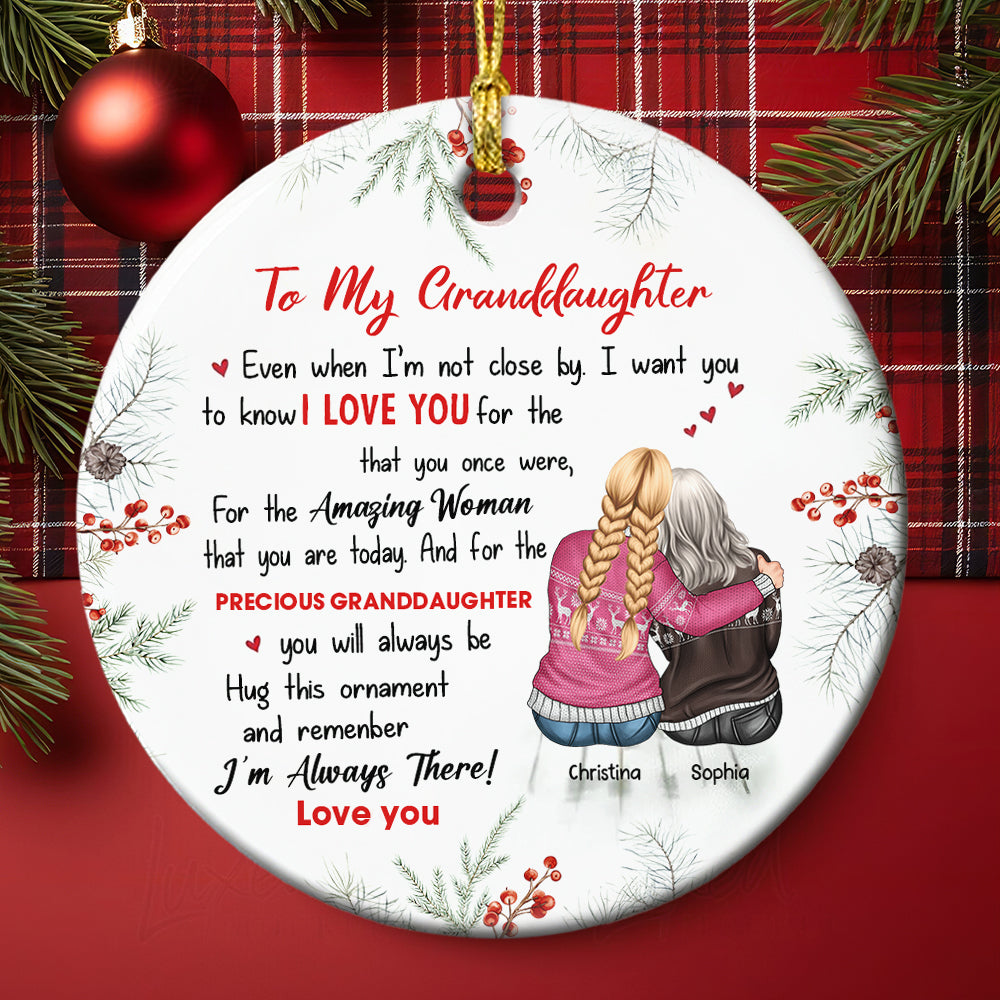 Personalized Christmas Ornament: Heartfelt Gifts for Grandma Ornament PopCulturePrints