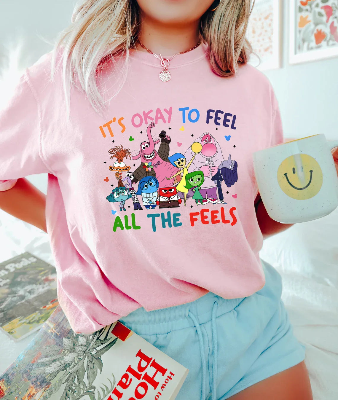 It's Okay to Feel All The Feels - Inside Out Inspired T-Shirt