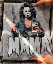 Load image into Gallery viewer, “Spooky Vibes for the Coolest Mom” - Haunted Mama Graphic Shirt Bundle - Personalized Gift for Moms and Grandmas Shirts PopCulturePrints
