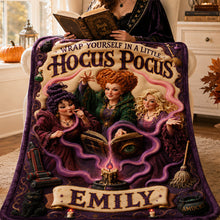 Load image into Gallery viewer, Witch Lover Blanket - Personalized Gifts For Halloween Blanket 02HADT140826 Blanket PopCulturePrints
