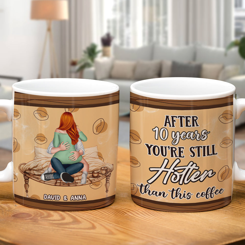Personalized Couple Coffee Mug - You're Still Hotter Than This Coffee Coffee Mug PopCulturePrints